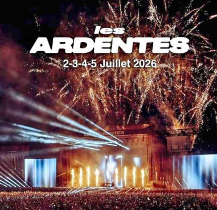 Ardente 2024 Pass 4jours, Tickets & Billets