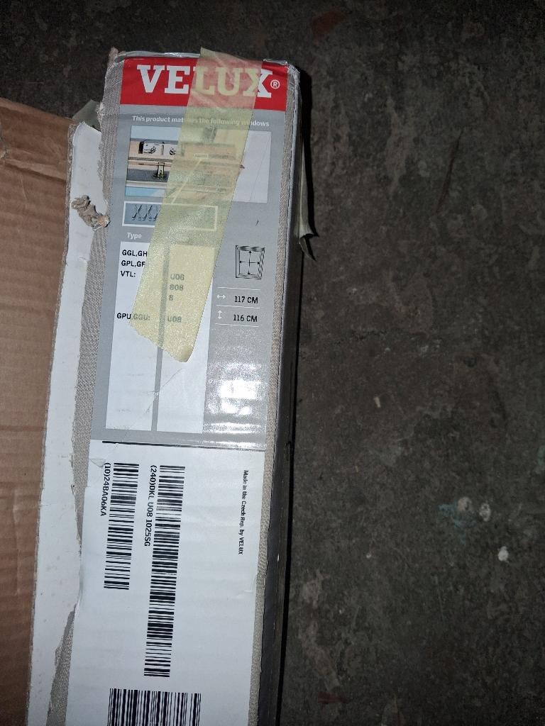 Velux rolgordijn B117xH116, Huis en Inrichting, 100 tot 150 cm, 100 tot 150 cm, Nieuw, Ophalen of Verzenden