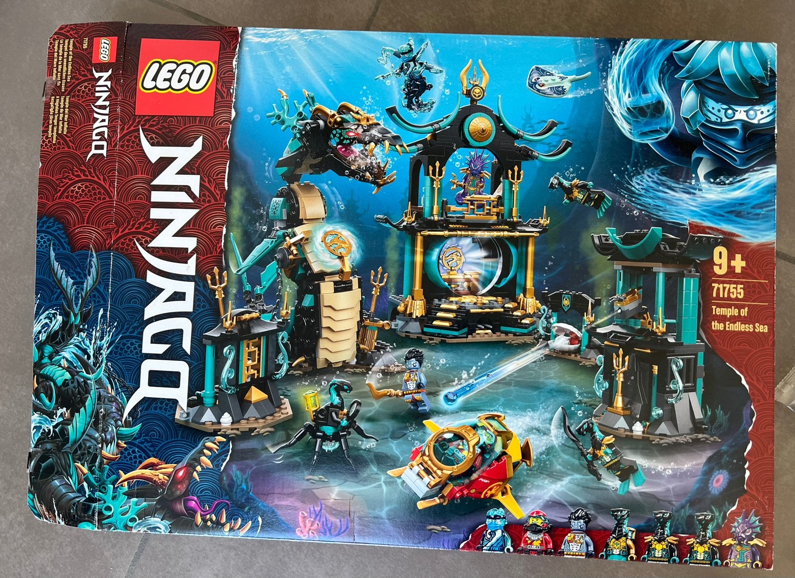 Lego Ninjago Temple of the endless sea 71755, Ophalen, Compleet, Lego, Zo goed als nieuw