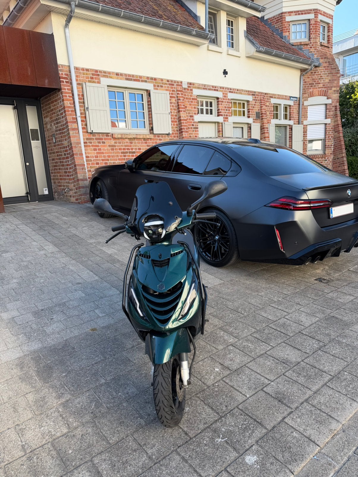 Piaggio zip b klasse met (ab knop), Ophalen, Zo goed als nieuw