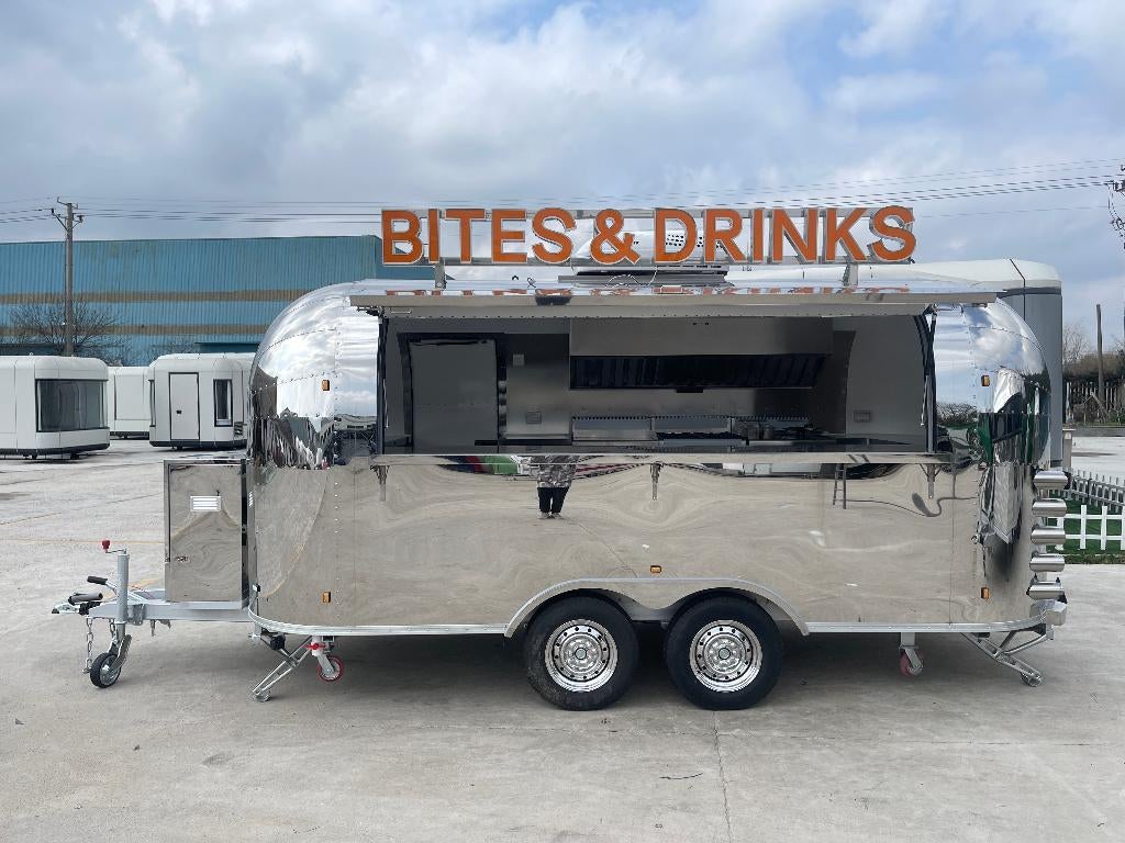 Remorque Food Truck food trailer Airstream 4.8M, Enlèvement ou Envoi