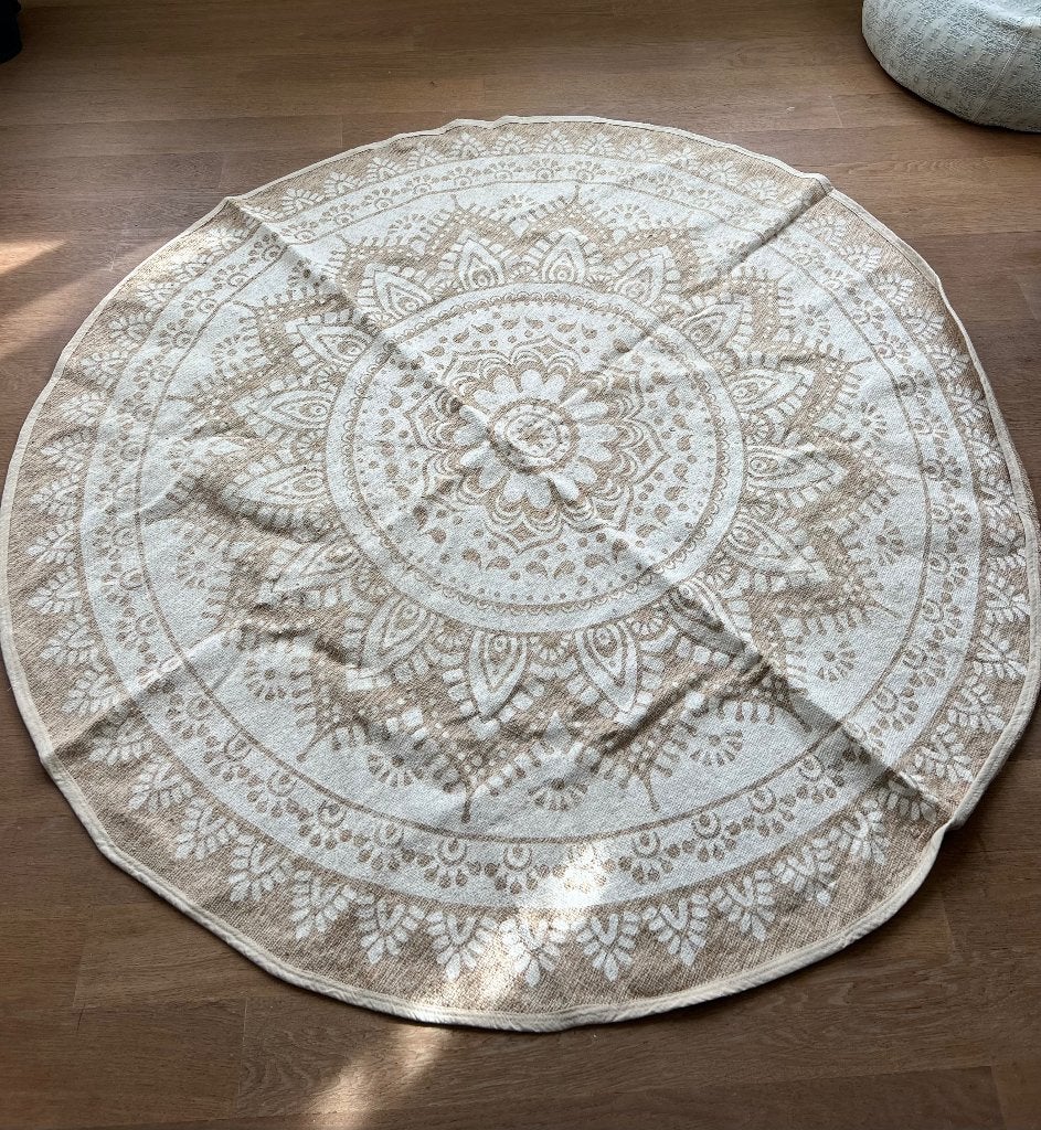 Tapis Mandala Maison du Monde, Enlèvement ou Envoi, Comme neuf, Rond, Boho