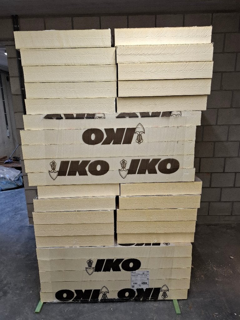 A-keus isolatie IKO enertherm ALU, Ophalen, Dakisolatie, Nieuw, Hardschuim (Pir)