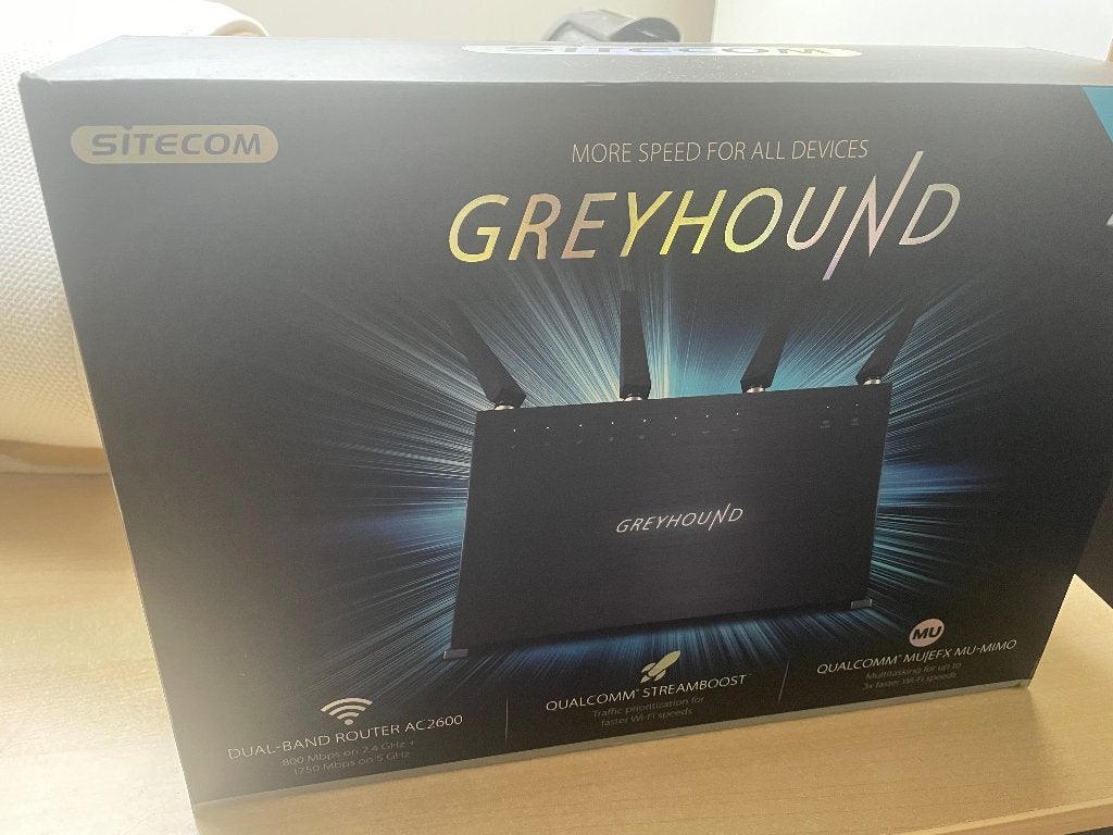 Greyhound Wifi Router, Enlèvement, Utilisé