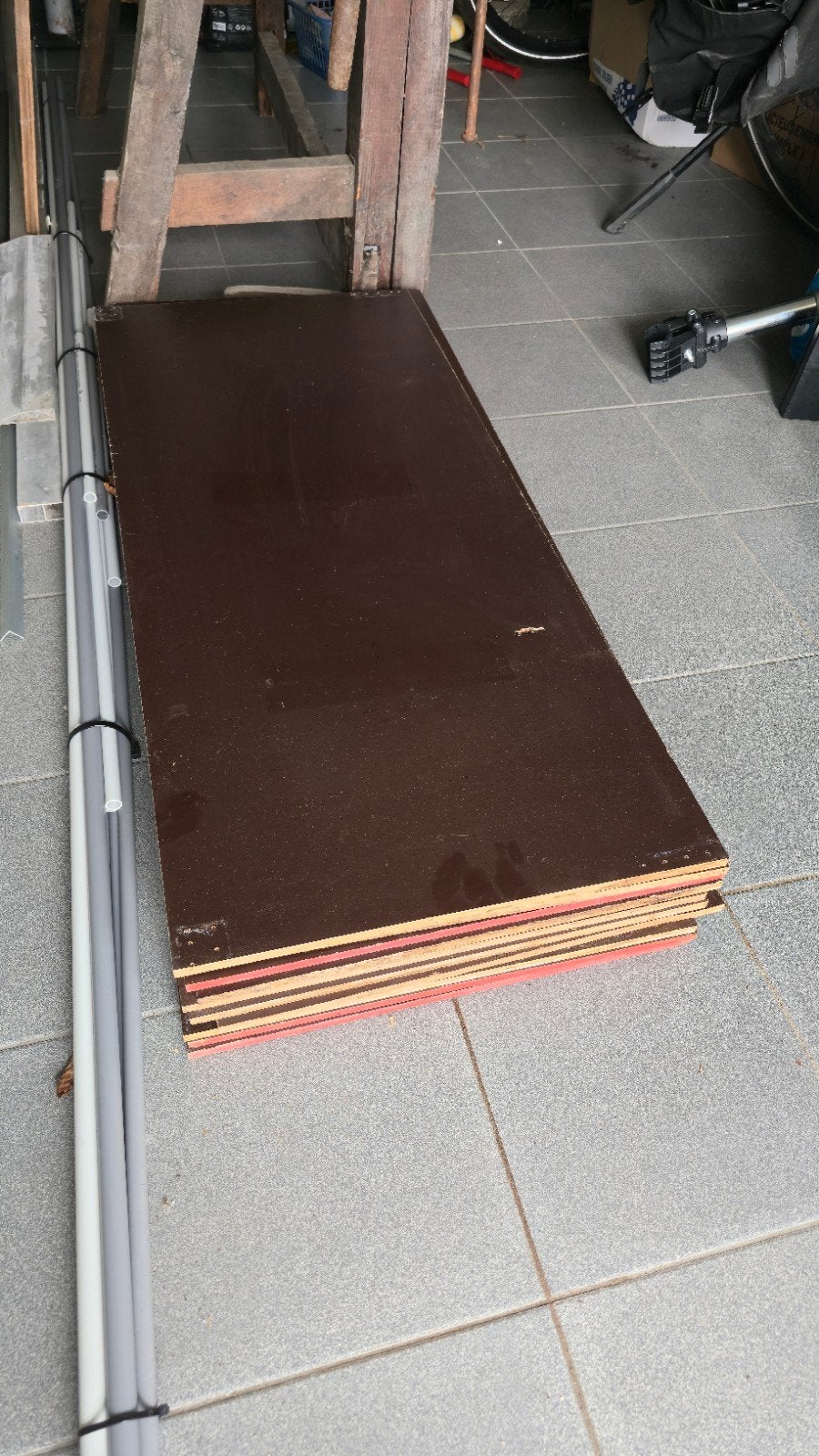 betonplex platen 112 x 49, Ophalen