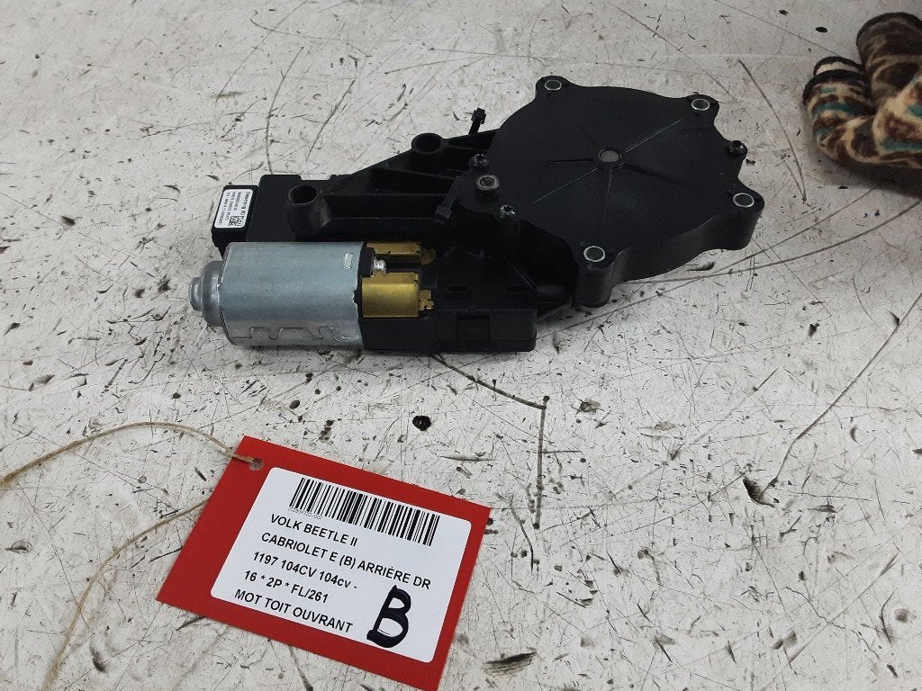 TOIT OUVRANT MOTEUR Volkswagen Beetle (16AE) (5C3871601A), Volkswagen, Volkswagen AG, Utilisé, Kundenbetreuung@volkswagen.de