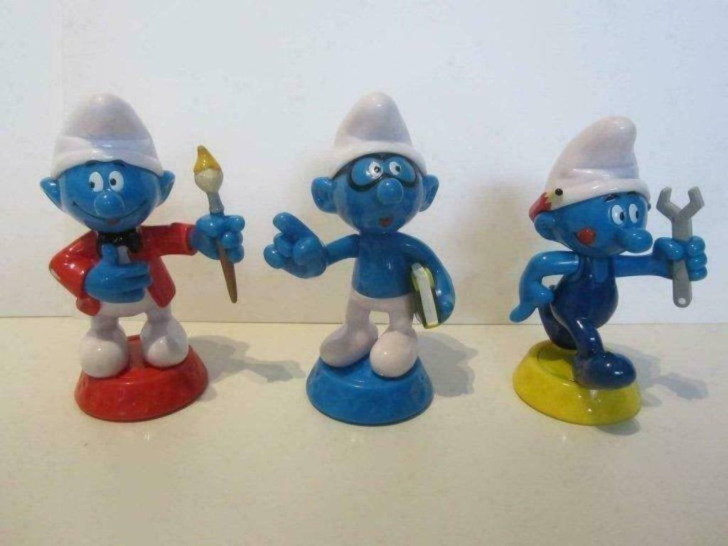 Schtroumpf - 1,00Eur / pièce, Enlèvement ou Envoi, Comme neuf, Différents Schtroumpfs, Poupée, Figurine ou Peluche