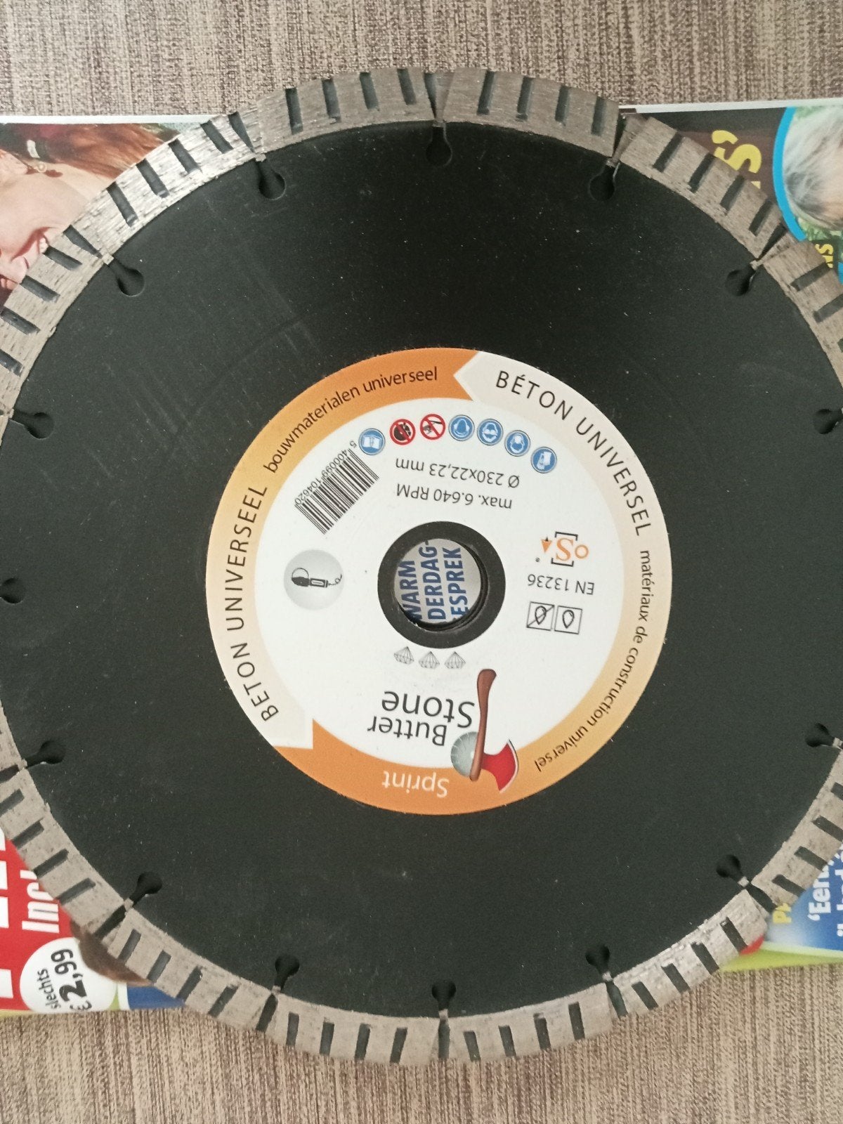Diamant schijf Butterstone nieuw, Doe-het-zelf en Bouw, Ophalen