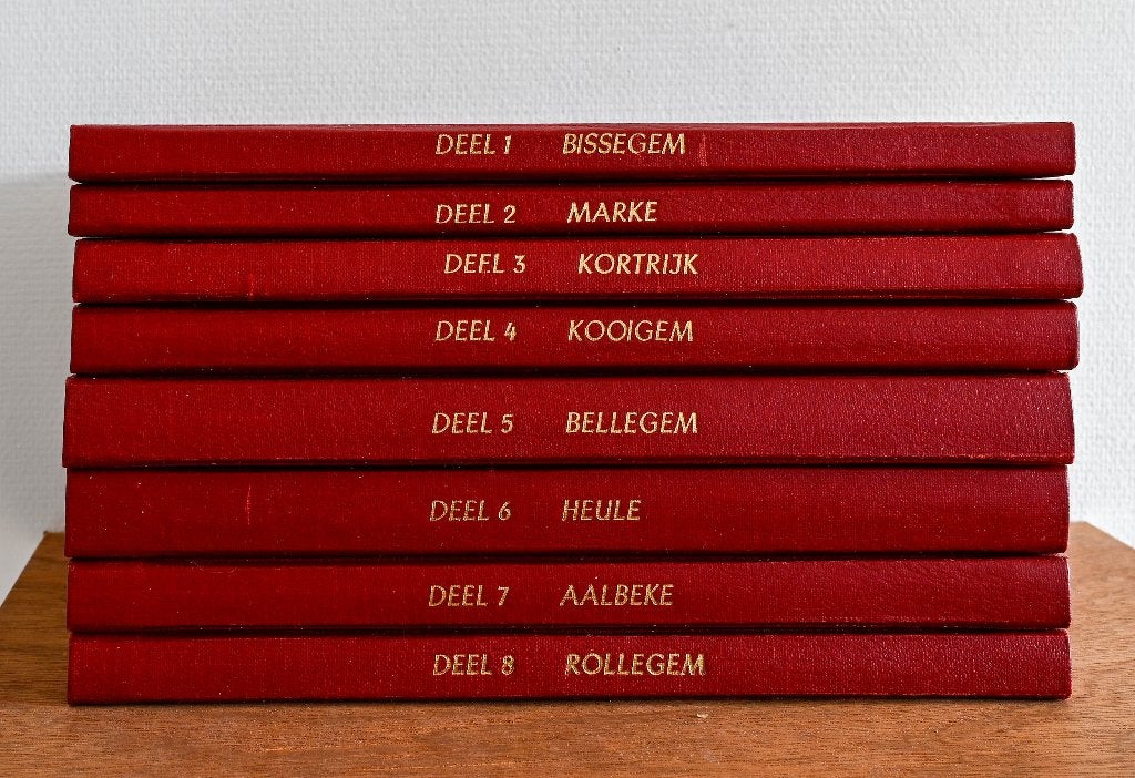 Landelijk Leven en Hoevengids Groot-Kortrijk (8 delen), Ophalen of Verzenden, Zo goed als nieuw, Diverse auteurs