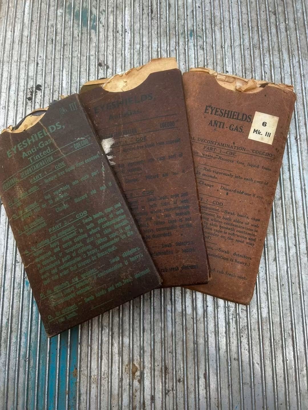 Eyeshields, Verzamelen, Ophalen of Verzenden