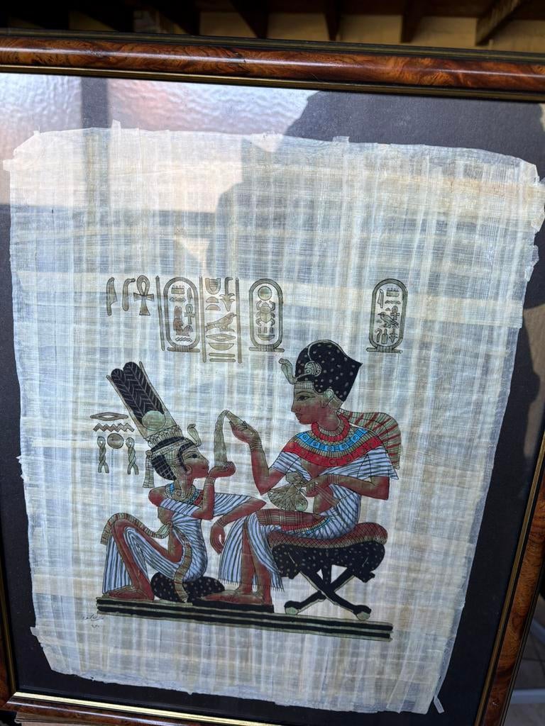 Egyptisch tafel, Ophalen of Verzenden, Zo goed als nieuw