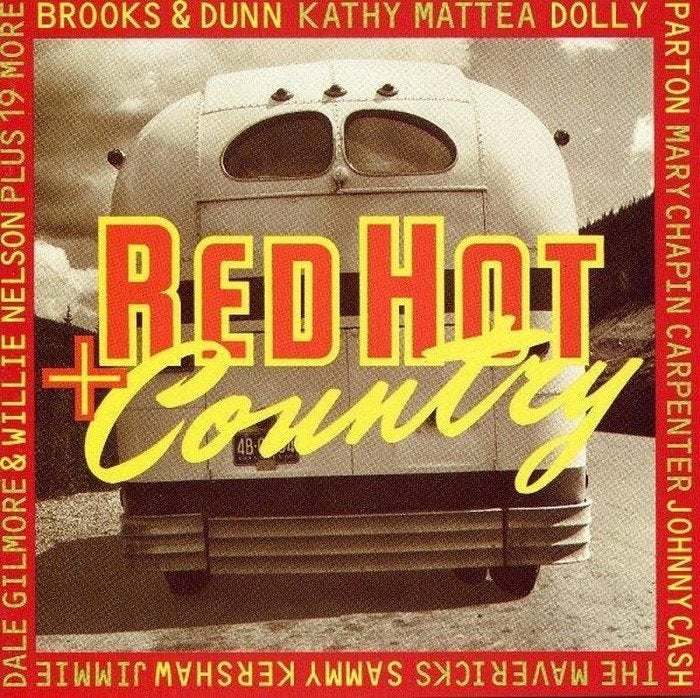 VENTE - CD VARIOUS - Red Hot + Country, CD & DVD, CD | Country & Western, Envoi