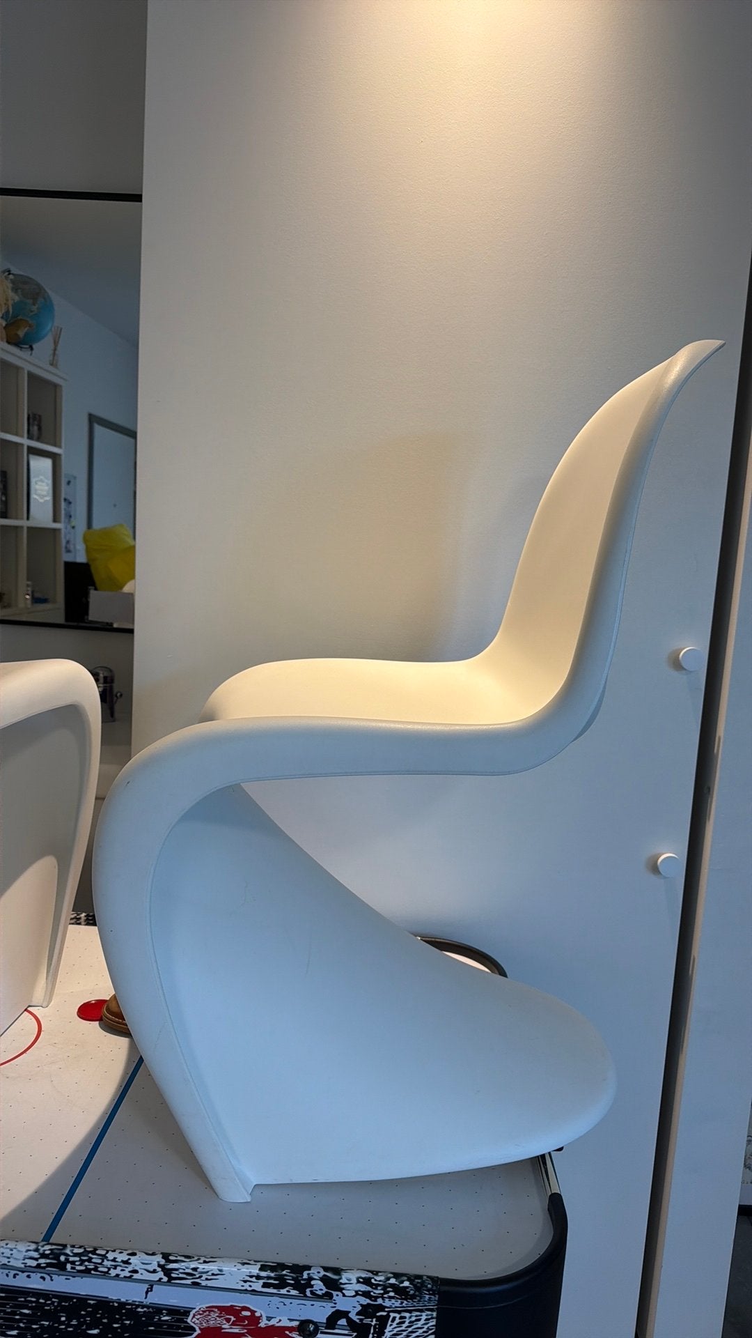 Panton chair stoel 2 stuks samen, Enlèvement, Comme neuf