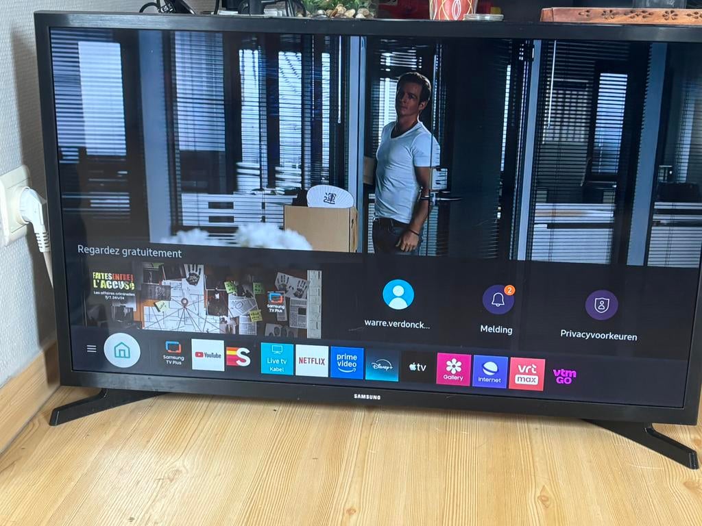 Smart tv samsung 32inch full hd led, Ophalen, LED, Zo goed als nieuw, Samsung