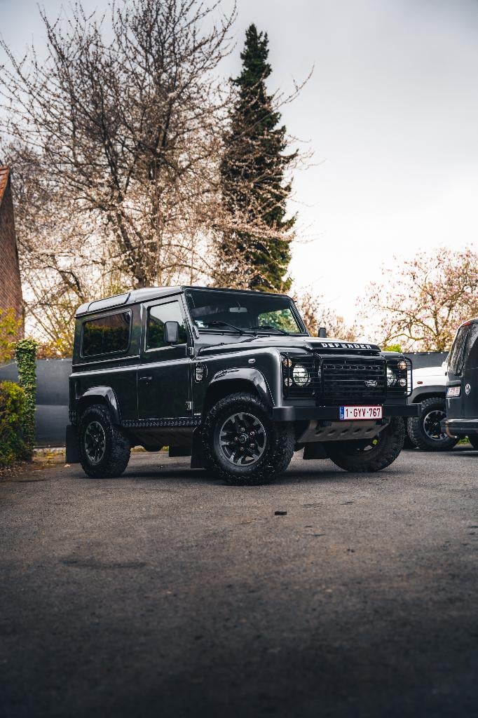 Defender 90 TD4 2,2 // LIMITED EDITION ADVENTURE // EX BTW, Auto's, Euro 5, Zwart, Leder, Vierwielaandrijving
