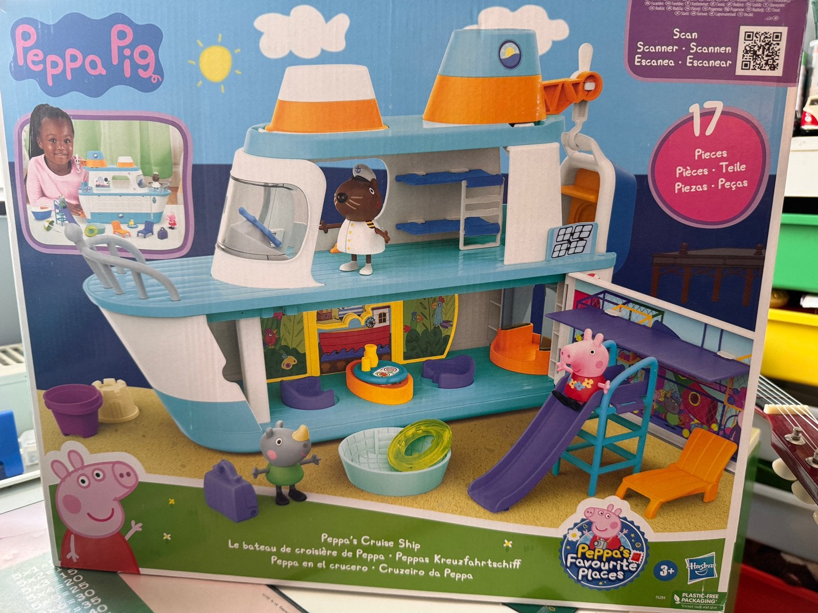 Peppa Pig Peppa's cruiseschip spelset, Ophalen, Gebruikt