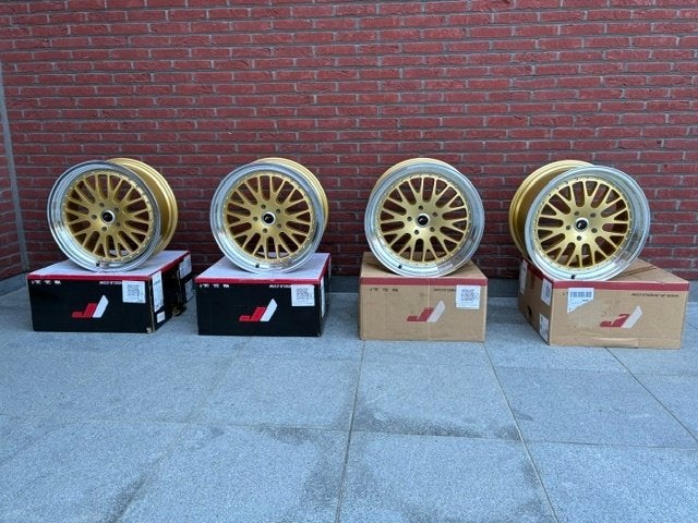 Velgen Japan Racing JR Gold, Auto-onderdelen, Banden en Velgen, Overige, Velg(en), Nieuw, Personenwagen