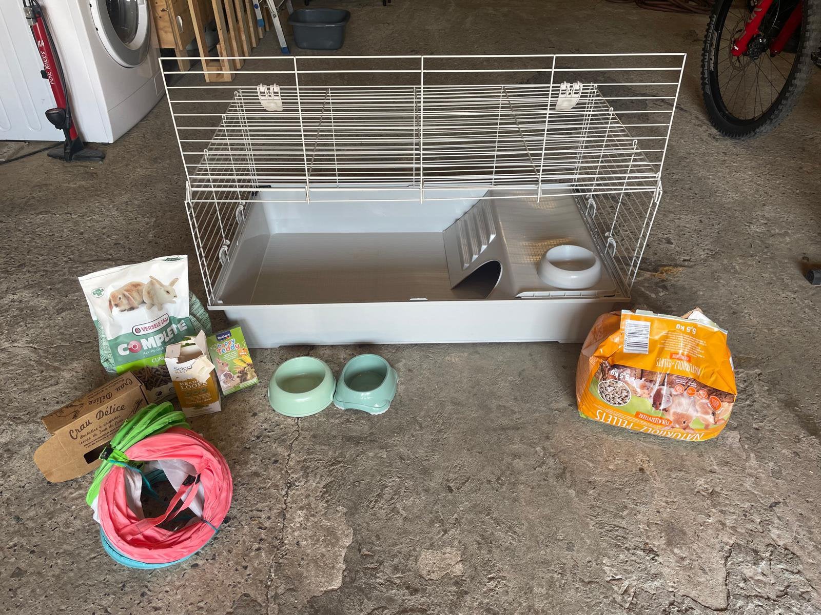 Cage a Lapins + Accessoires, Animaux & Accessoires, Rongeurs & Lapins | Cages & Clapiers, Lapin, Moins de 60 cm, 75 à 110 cm, Cage