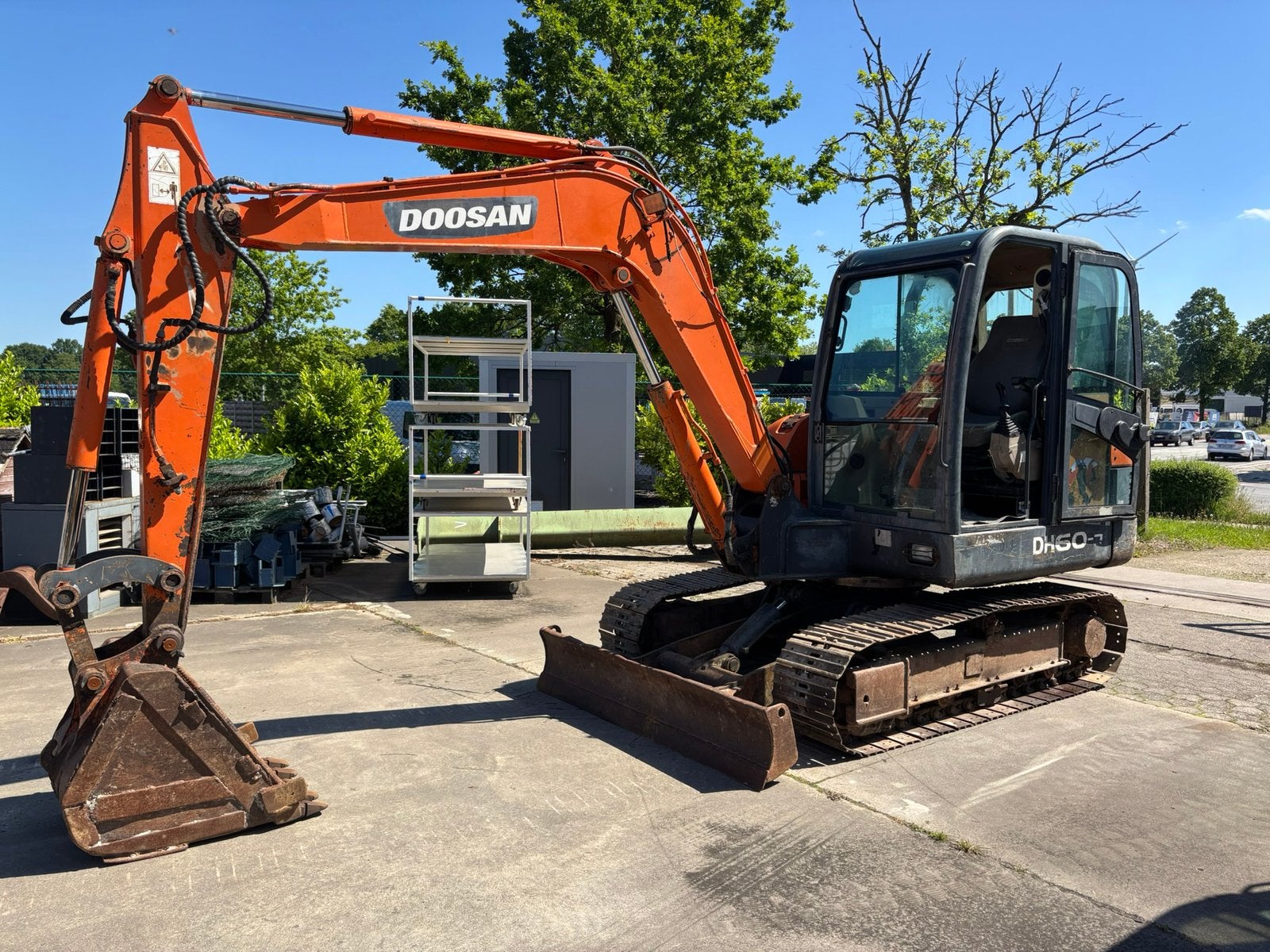 Doosan DH60-7 minigraver 6 tons graafmachine opknapper, Articles professionnels, Machines & Construction | Grues & Excavatrices