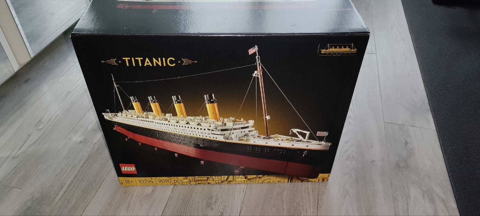 Lego Titanic 10294, Ophalen, Lego, Zo goed als nieuw, Compleet