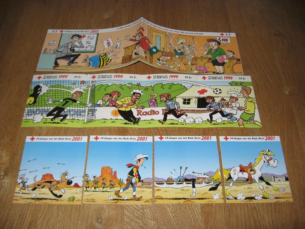 Lucky Luke De Kampioenen...Stickers, Enlèvement, Comme neuf, Autres types