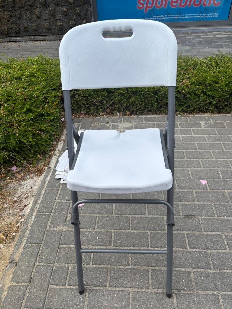 3 plooibare hoge stoelen, Ophalen, Zo goed als nieuw
