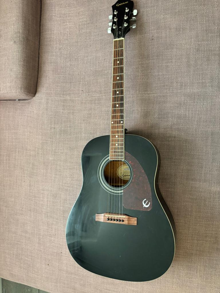 Akoestische Epiphone gitaar, Muziek en Instrumenten, Snaarinstrumenten | Gitaren | Akoestisch, Gebruikt, Ophalen