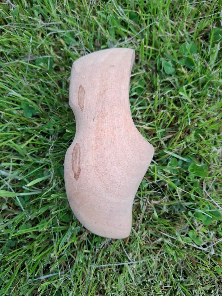 Sabot de bois décoration murale petite fleur, Gebruikt, Minder dan 60 cm, Ophalen of Verzenden, Overige vormen