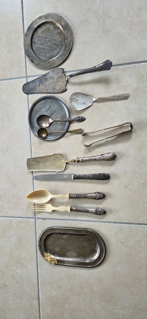 Zilverwerk, Ophalen, Zilver
