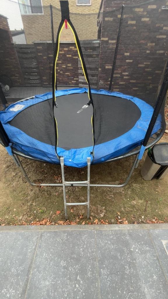 Trampoline, Kinderen en Baby's, Speelgoed | Buiten | Trampolines, Ophalen, Zo goed als nieuw