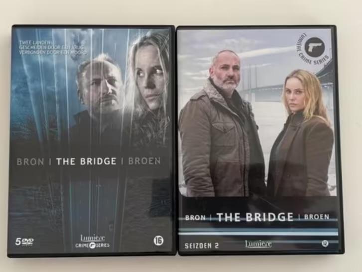 BOX DVD The Bridge seizoen 1 en 2, Enlèvement ou Envoi
