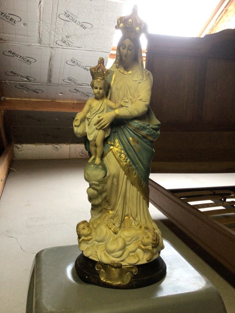 Marie avec Jésus, Enlèvement, Utilisé, Image, Christianisme | Catholique