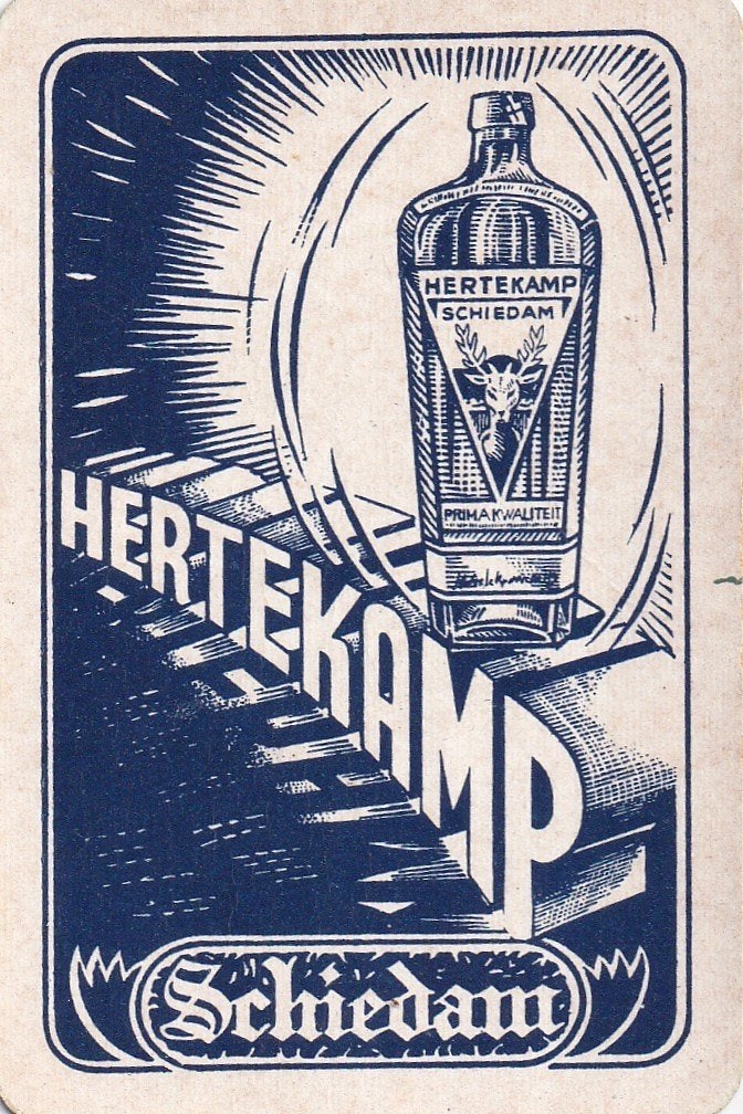 L 34 / S K HERTEKAMP SCHIEDAM, Verzamelen, Ophalen of Verzenden, Nieuw, Speelkaart(en)