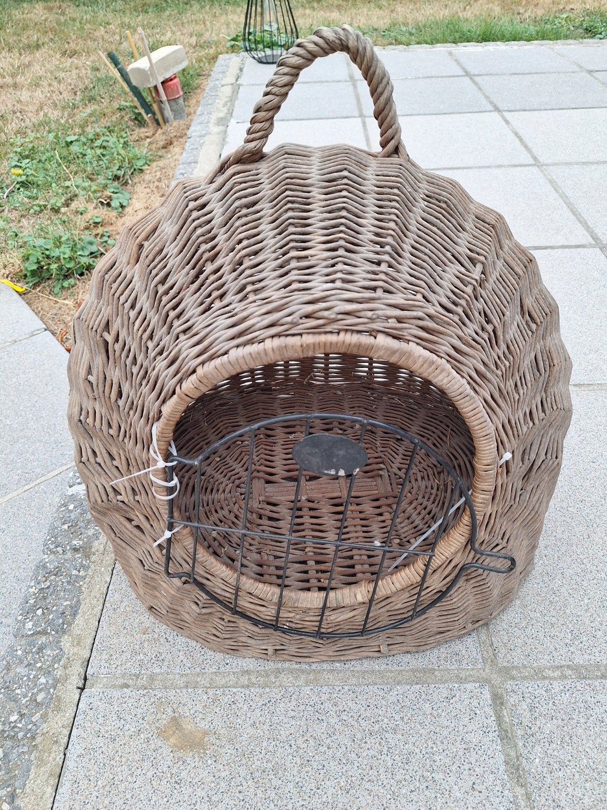 PANIER EN OSIER POUR CHATS OU CHIENS, Animaux & Accessoires, Paniers pour chats, Enlèvement, Utilisé, Autre