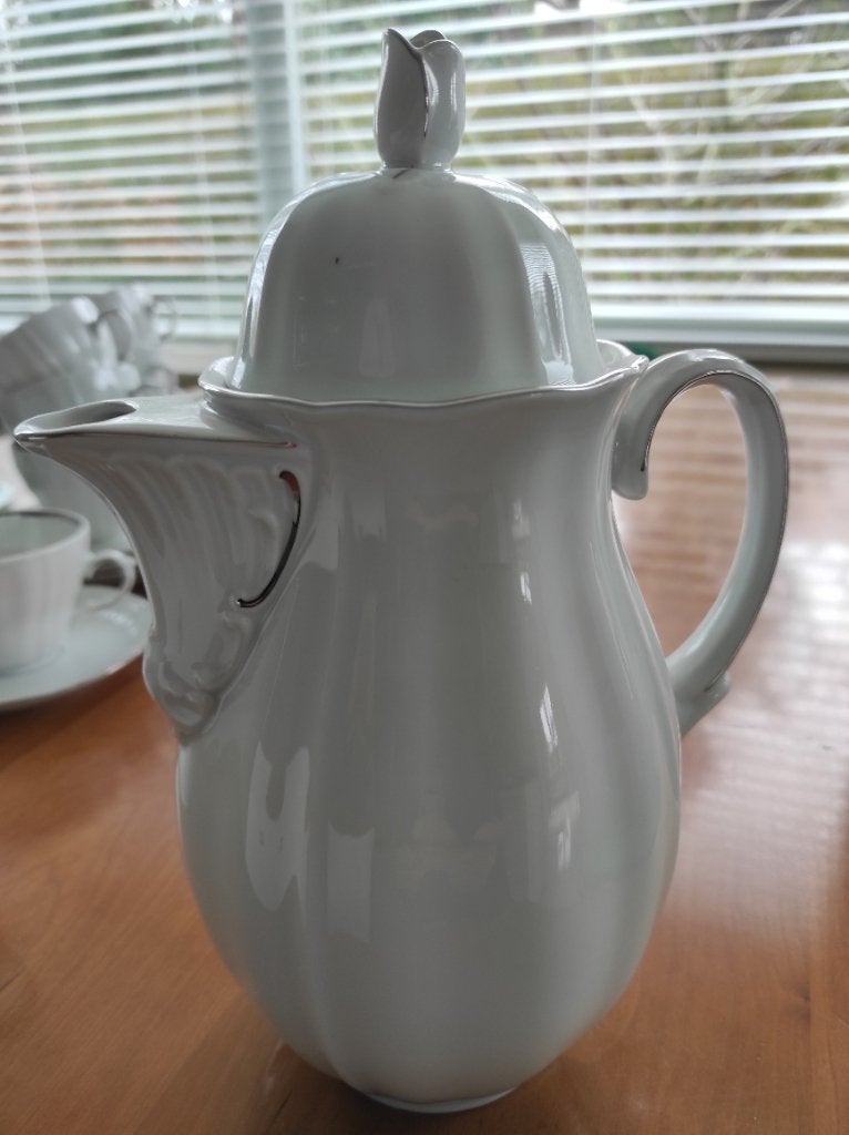 Koffieservies, Maison & Meubles, Cuisine | Vaisselle, Enlèvement, Comme neuf, Porcelaine, Service complet