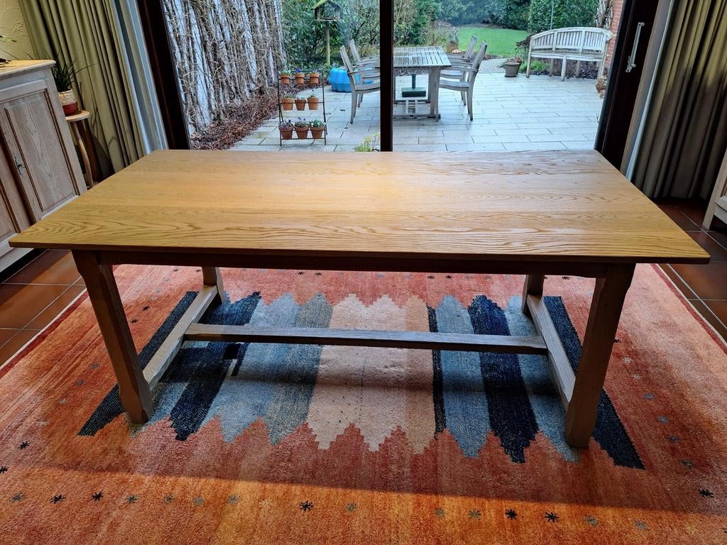 Eiken tafel te koop, Huis en Inrichting, Tafels | Eettafels, Ophalen