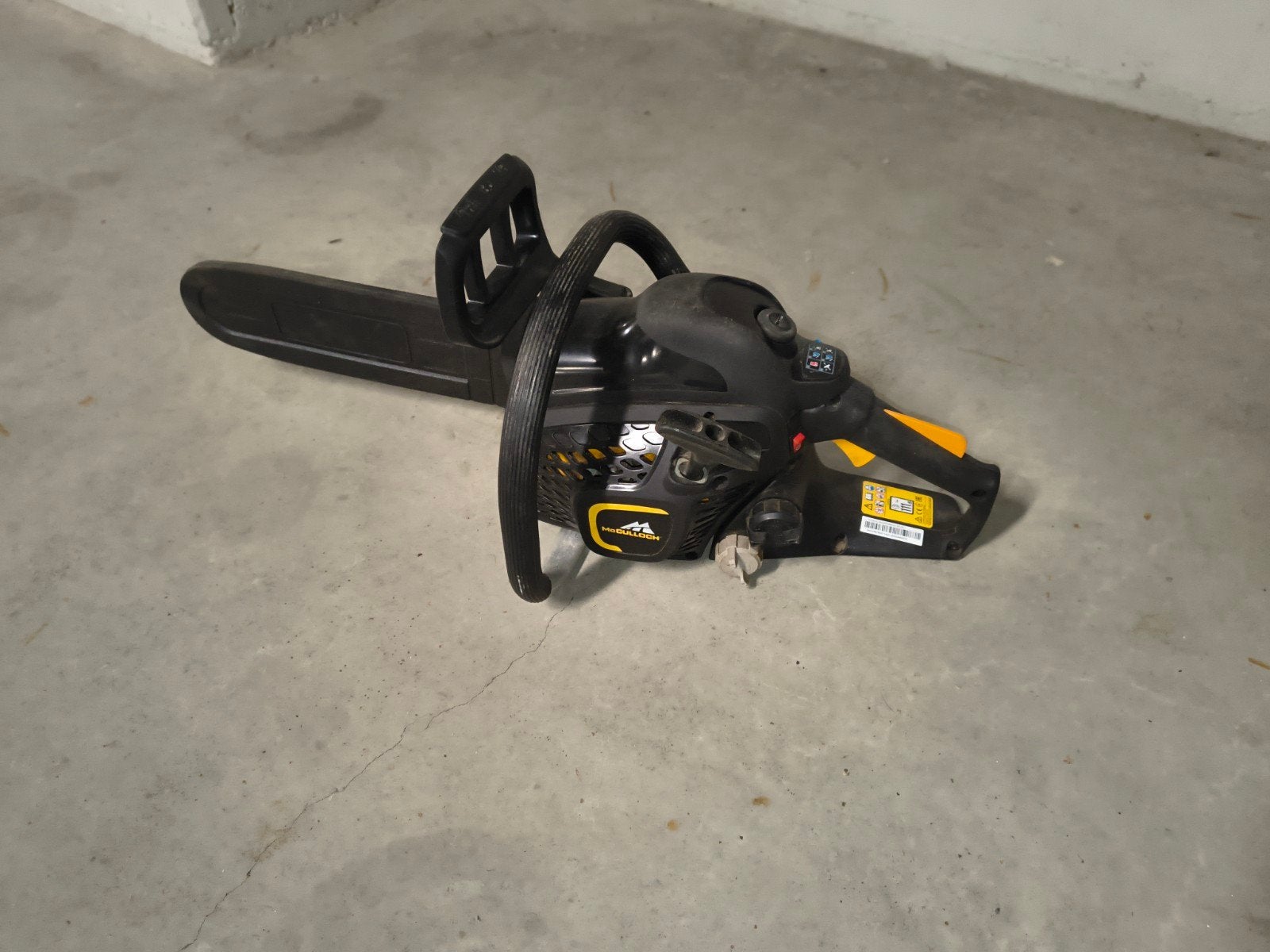 Kettingzaag MC Culloch CS 35S, Ophalen