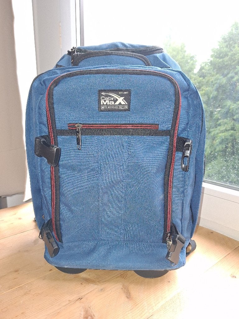Handbagage rugzak/trolley 40-30-20cm, Ophalen, Overige materialen, Uitschuifbare handgreep, Minder dan 50 cm