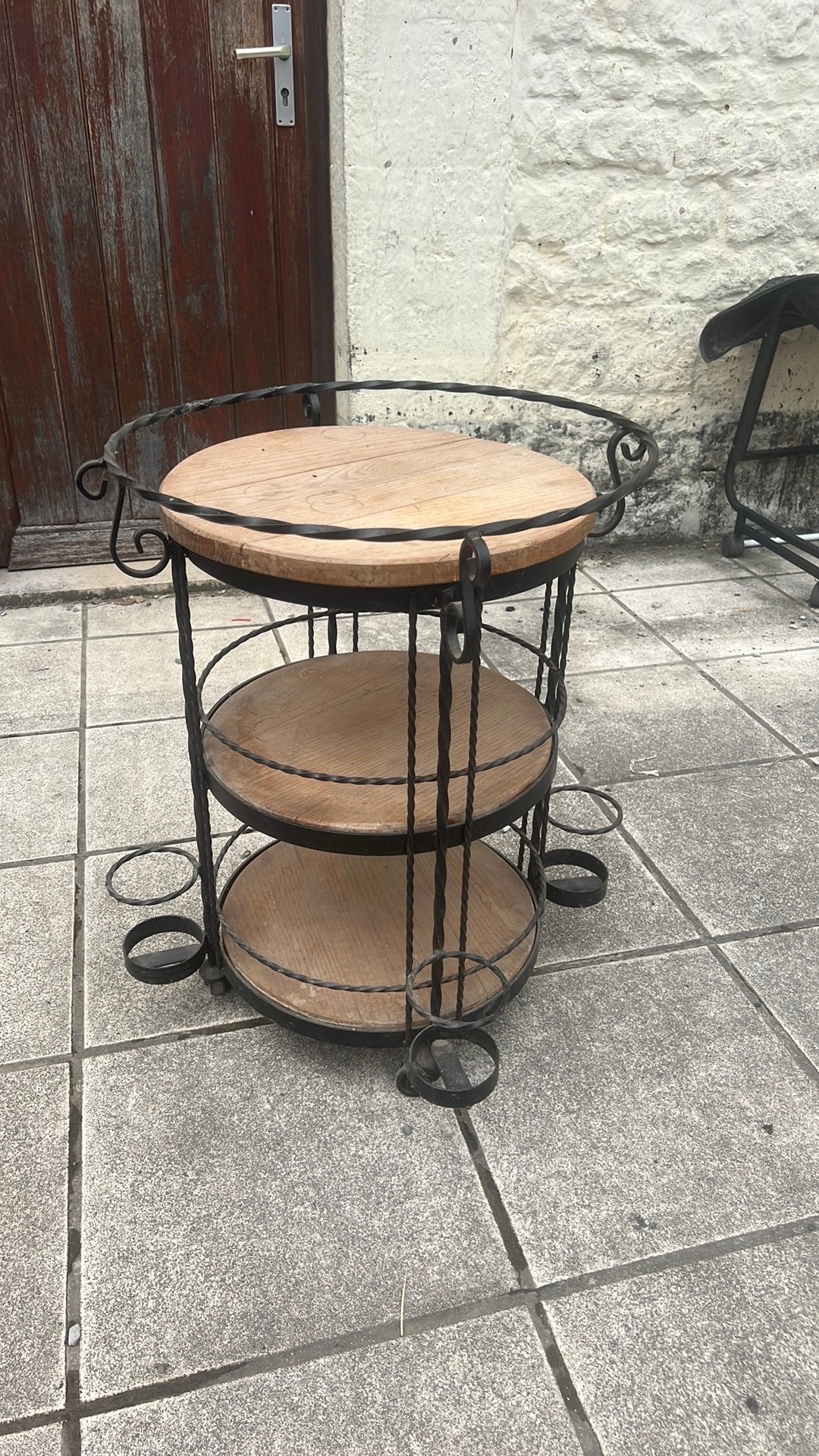 Mini bar, Maison & Meubles, 55 à 75 cm, Rond, Enlèvement, Utilisé