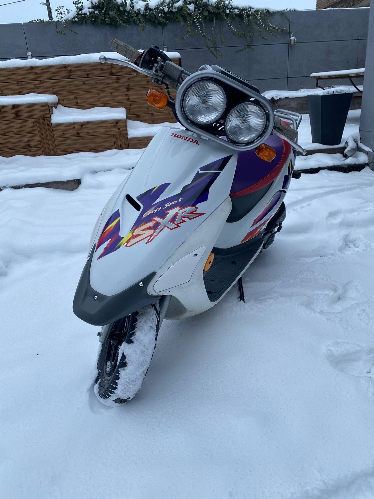 Honda sxr 50 baja, Fietsen en Brommers, Brommers | Honda, Ophalen, Zo goed als nieuw