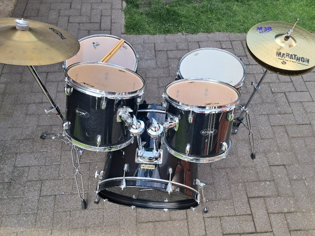 Drumstel Basix, Musique & Instruments, Enlèvement, Utilisé, Autres marques