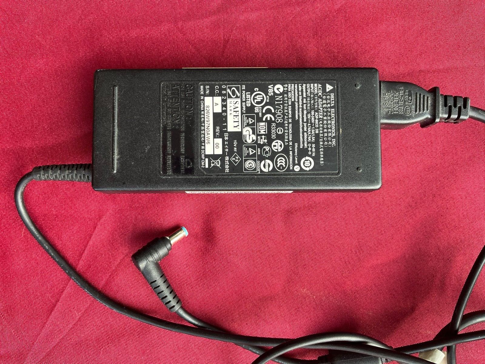acer laptop voeding/adapter 19V 4.74A, Computers en Software, Laptop-opladers, Ophalen of Verzenden, Zo goed als nieuw