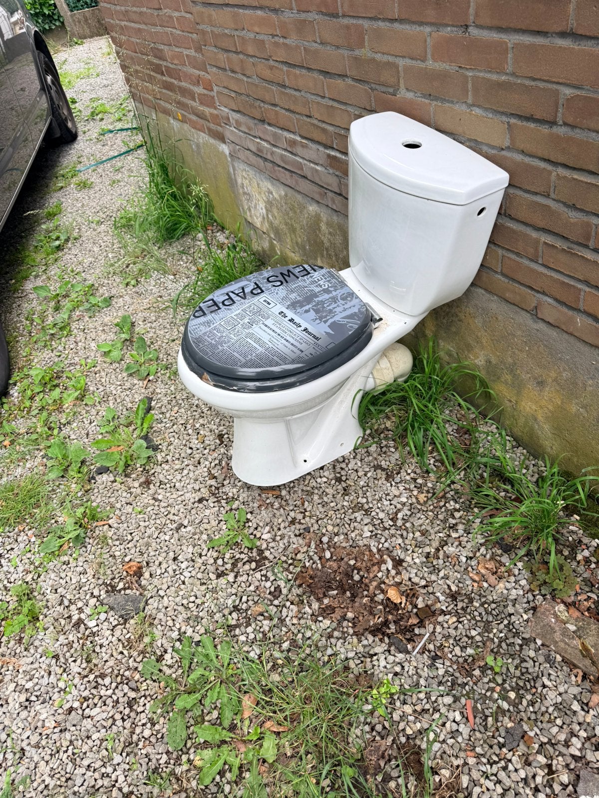 Wc, Enlèvement, Utilisé, Toilettes