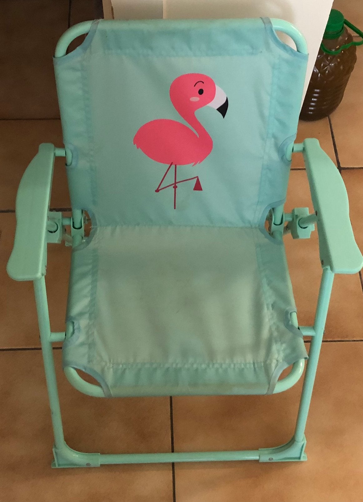 Flamingo kinderstoel, Caravans en Kamperen, Ophalen, Zo goed als nieuw