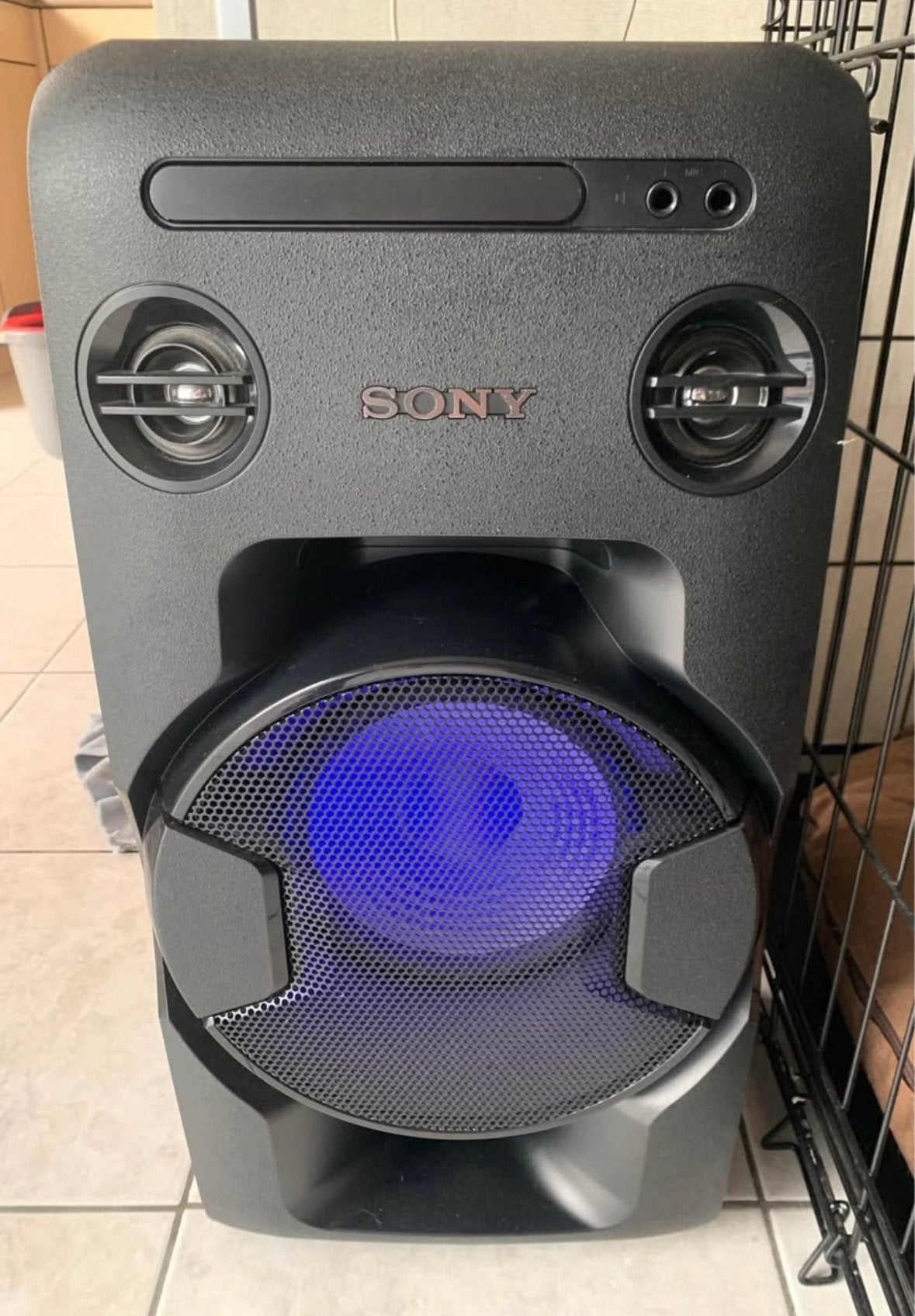 Te Koop :krachtig Home Audio Systeem Sony, Ophalen, Zo goed als nieuw, Speler
