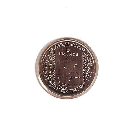 Centraal Afr. Staten, 5 Francs 2024., Timbres & Monnaies, Enlèvement ou Envoi, Autres pays, Monnaie en vrac