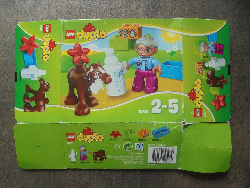 Lego Duplo Box 10521 (zie foto's), Enlèvement ou Envoi, Utilisé, Duplo