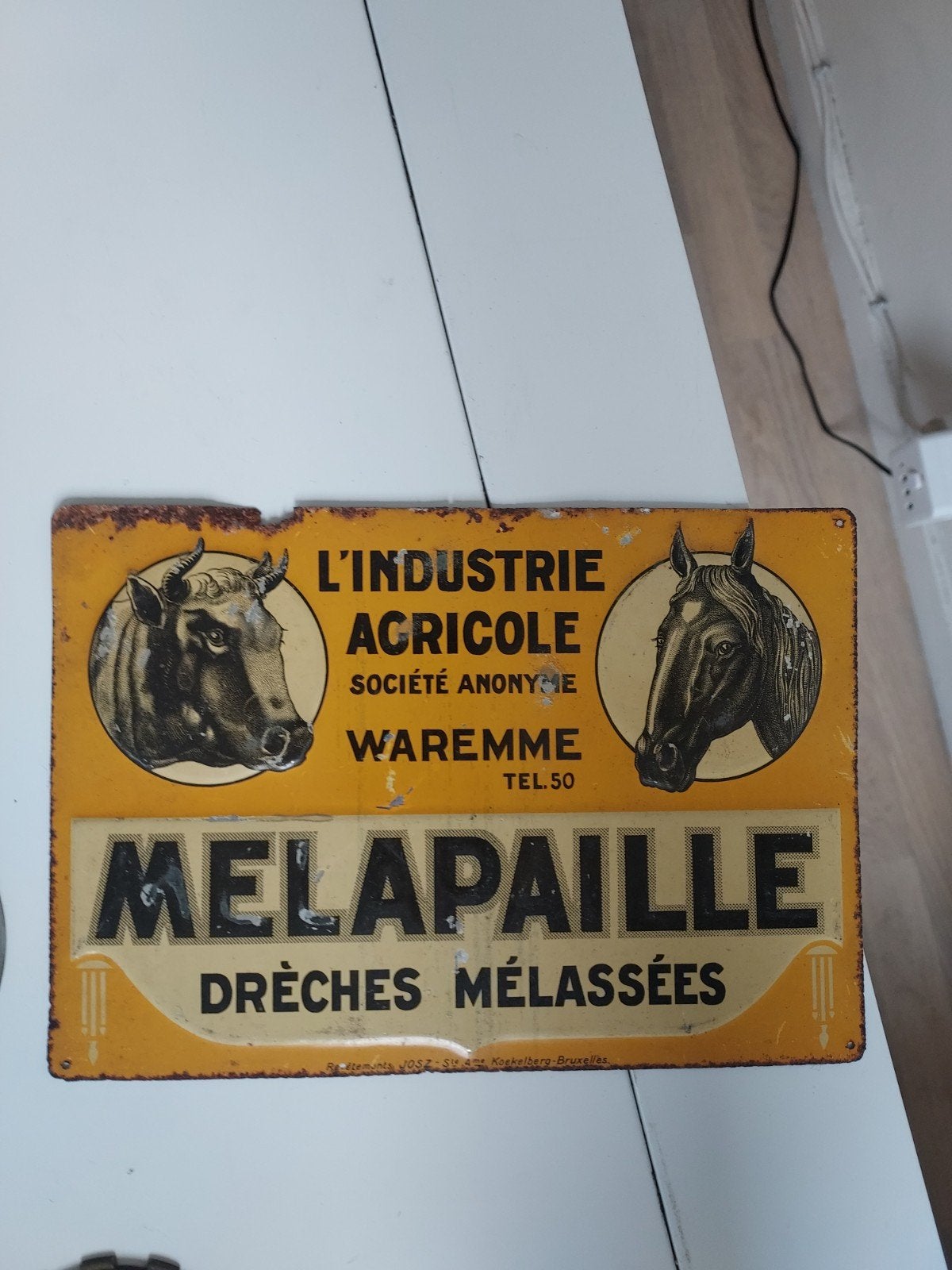 plaque émaillée, Collections, Enlèvement ou Envoi