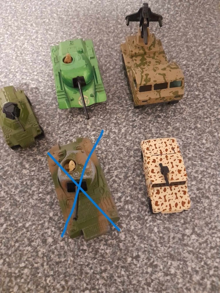 Matchbox legervoertuigen, Ophalen of Verzenden