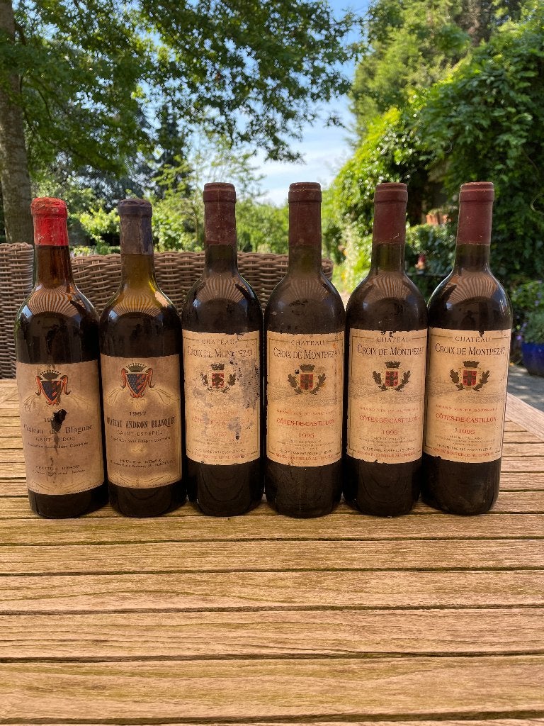 Rode Bordeaux wijnen, Gebruikt, Frankrijk, Ophalen of Verzenden, Rode wijn